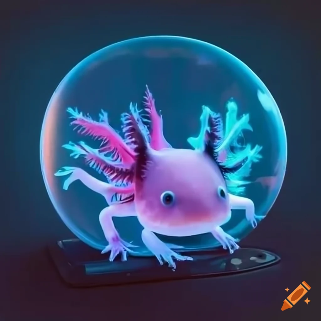 Where Can You Find blue neon axolotl?